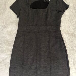 Elegant Gray Women's Dress